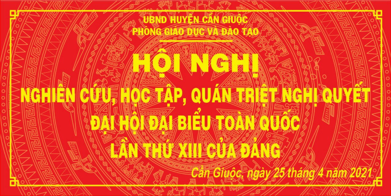 Hội nghị nghiên cứu, học tập, quán triệt Nghị quyết Đại hội đại biểu toàn quốc lần thứ XIII của Đảng