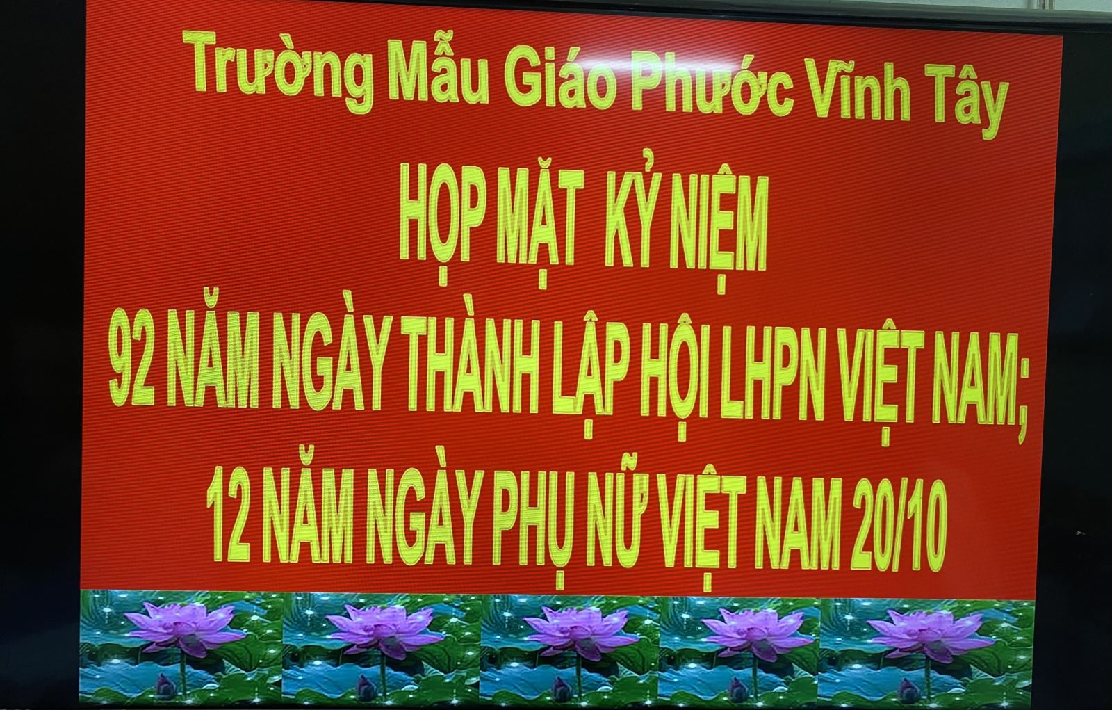 Họp mặt CB-GV-NV nhân kỷ niệm 92 năm ngày thành lập Hội LHPN Việt Nam (20/10/1930-20/10/2022); 12 năm ngày phụ nữ Việt Nam (20/10/2010-20/10/2022)